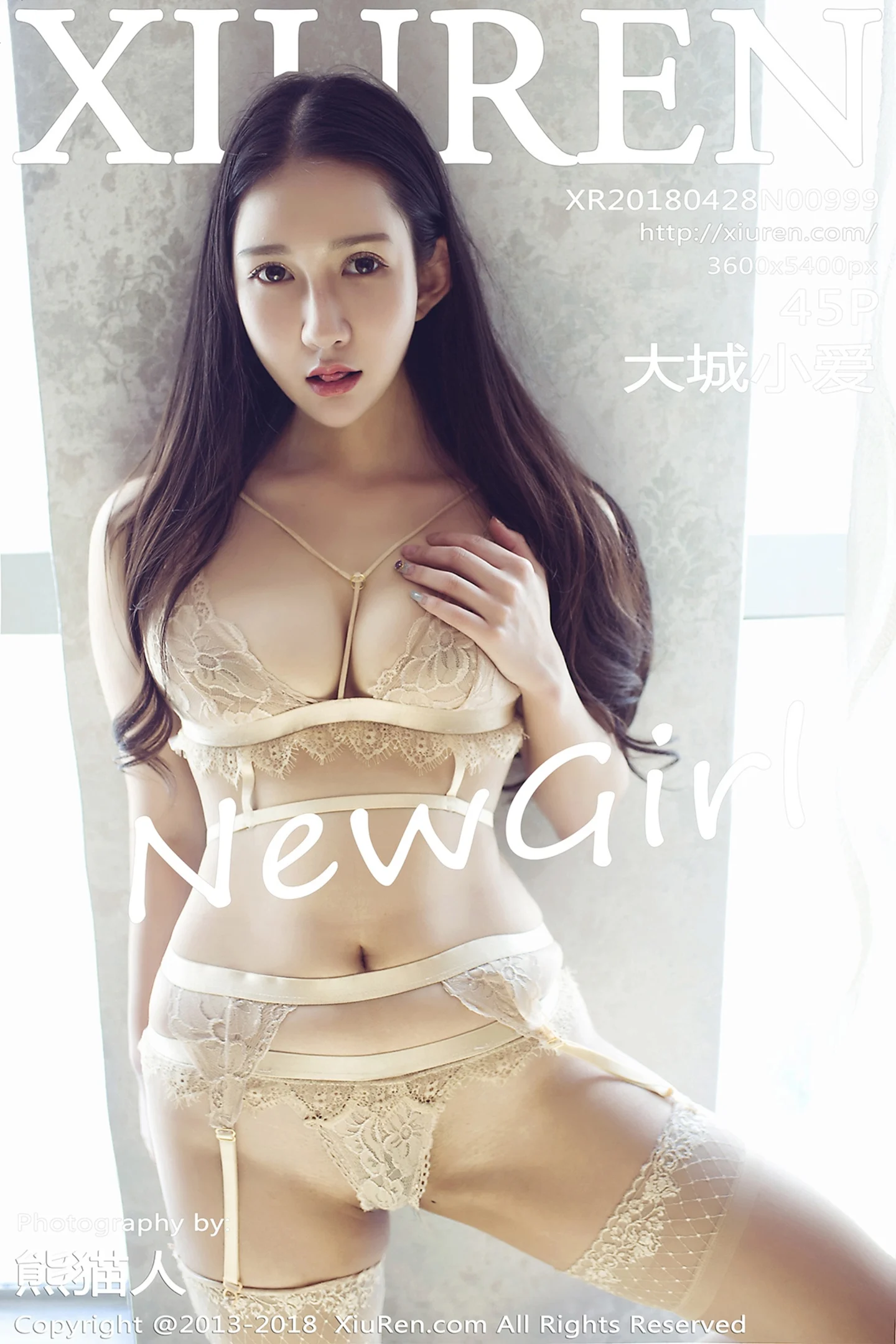[XiuRen秀人网]No.999_嫩模大城小爱蕾丝边复古内衣秀完美身材傲人美乳诱惑写真45P-秀人网 - XiuRen.Pro